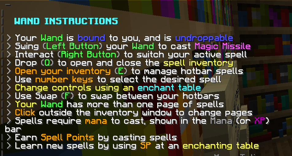 Magic Wand Instructions