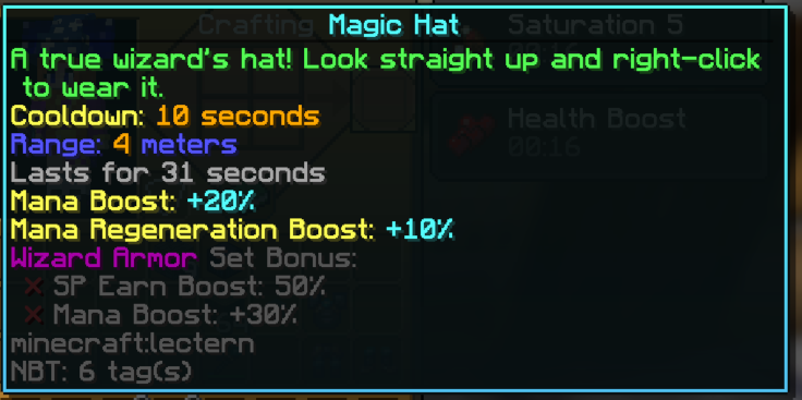 Magic Hat Boosts