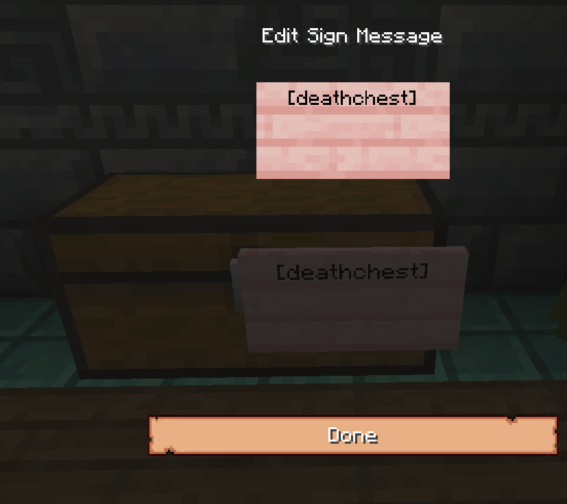 Resurrection Chest Sign