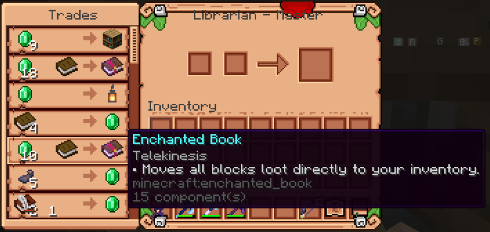 Villager Trading