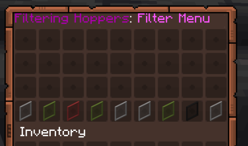 Filtering Hoppers - Filter Enchanted