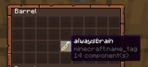 Villager Name Tag